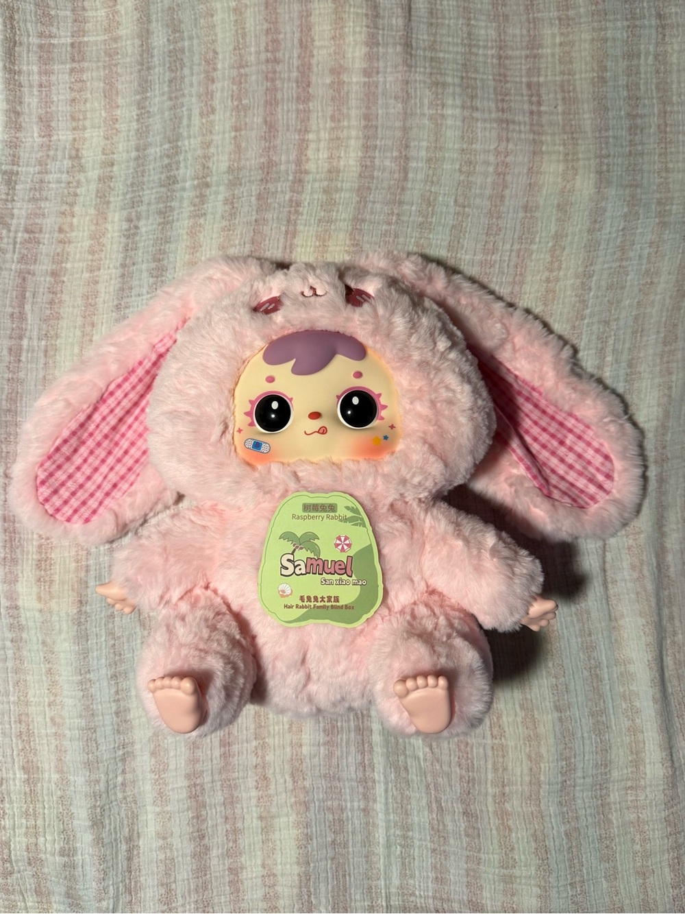 Samuel 400% San Xiao Mao Confirmed Raspberry Rabbit (No Box) - Picture 2 of 7